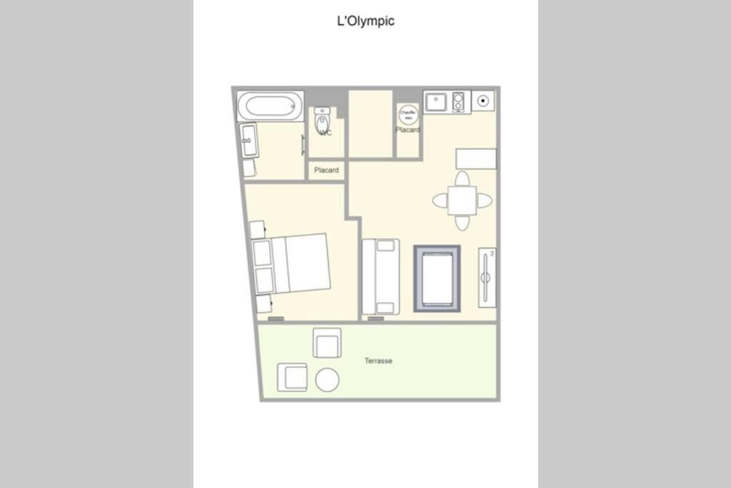 L'Olympic Apartment Chalezeule Екстериор снимка